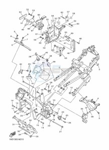 FJR1300D-AS FJR1300AS (B959) drawing FRAME