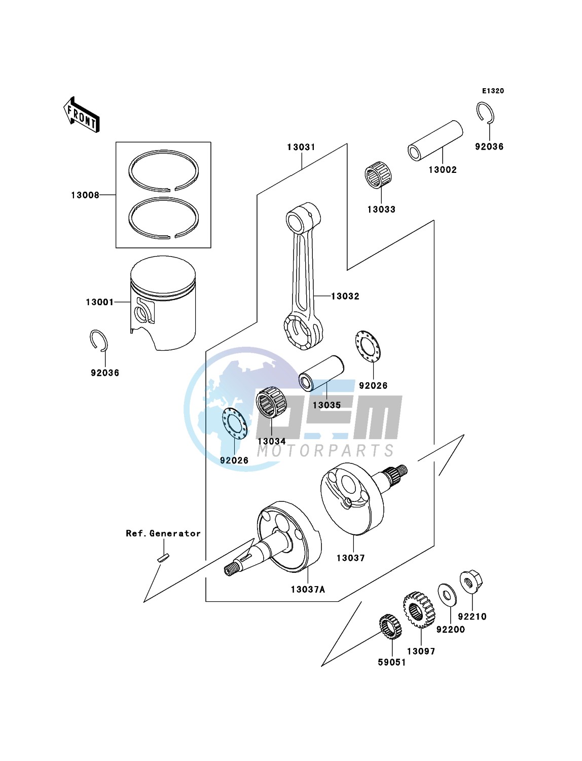 Crankshaft/Piston(s)