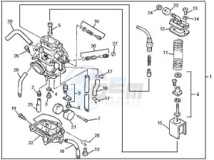 RCR_SMT 125 SC drawing Carburetors components