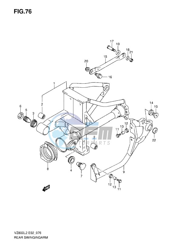 REAR SWINGING AEM