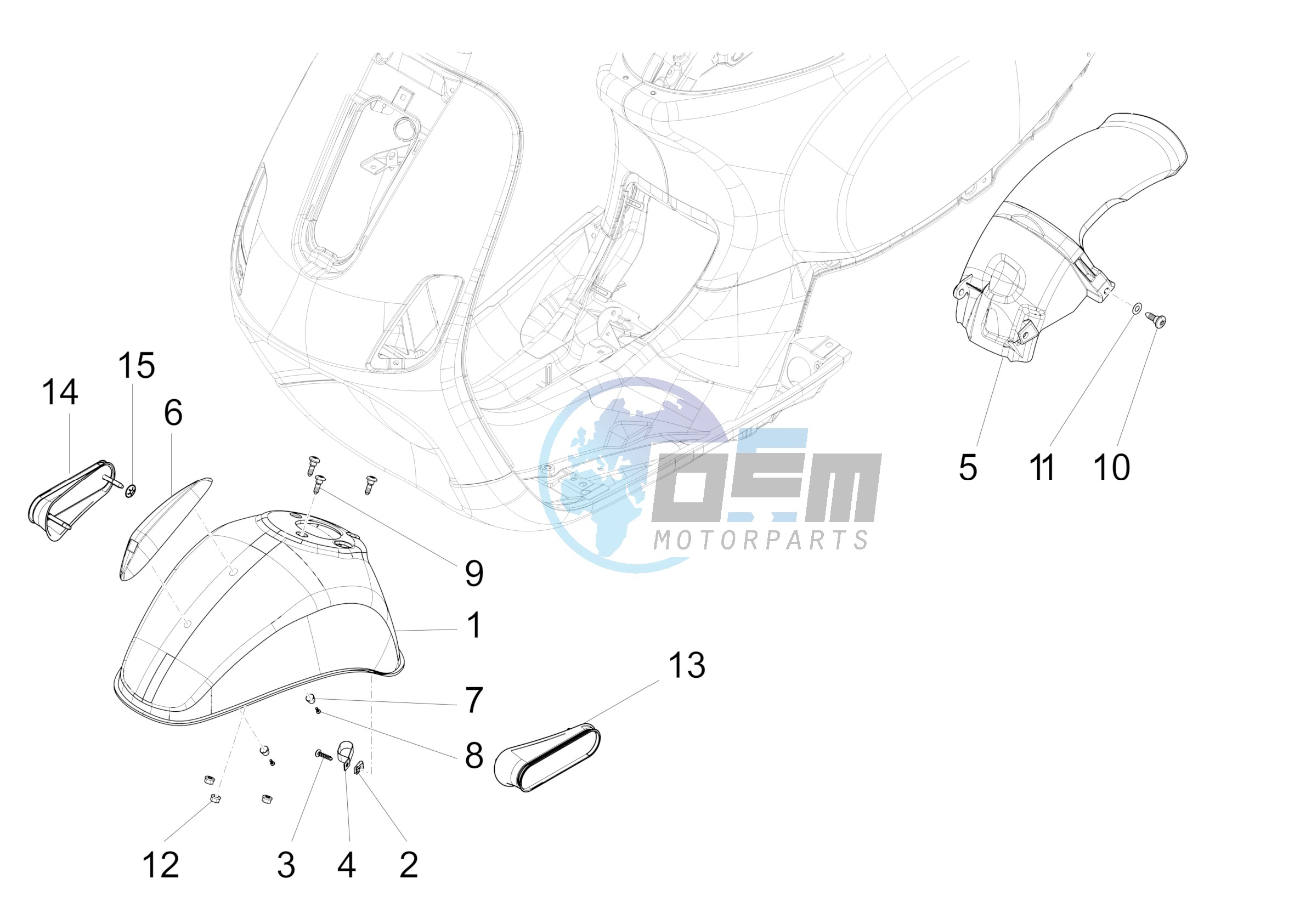 Wheel housing - Mudguard