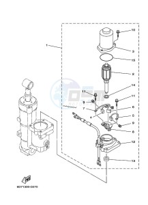 F80BETL drawing POWER-TILT-ASSEMBLY-2