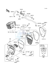 VN900_CUSTOM VN900C8F GB XX (EU ME A(FRICA) drawing Air Cleaner