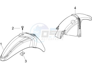 Liberty 50 4t ptt - (D) Germany drawing Wheel housing - Mudguard