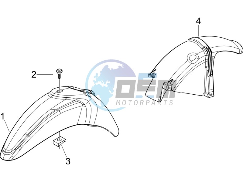 Wheel housing - Mudguard