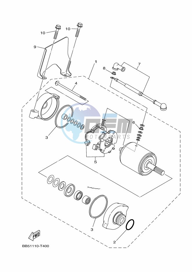 STARTING MOTOR