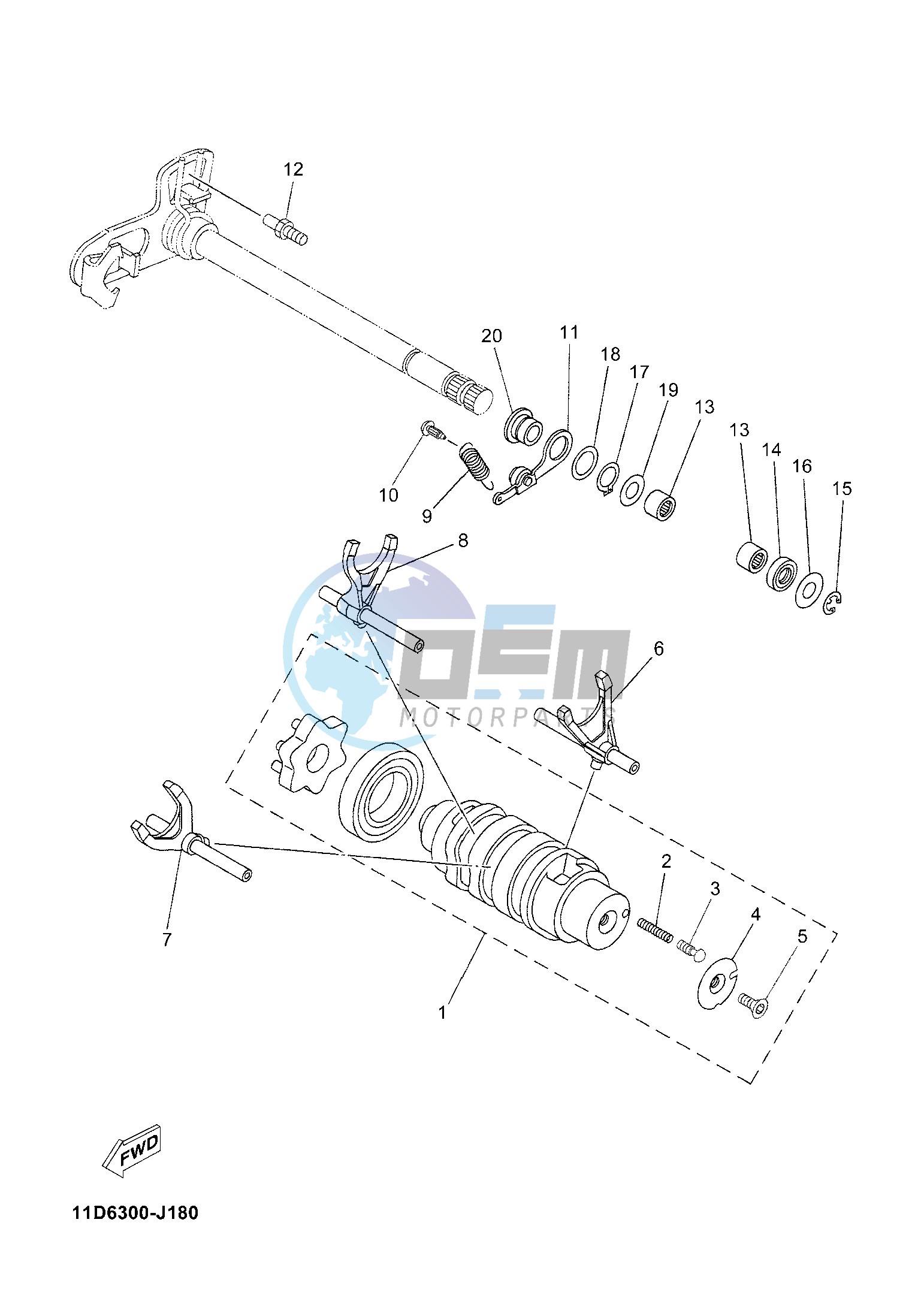 SHIFT CAM & FORK