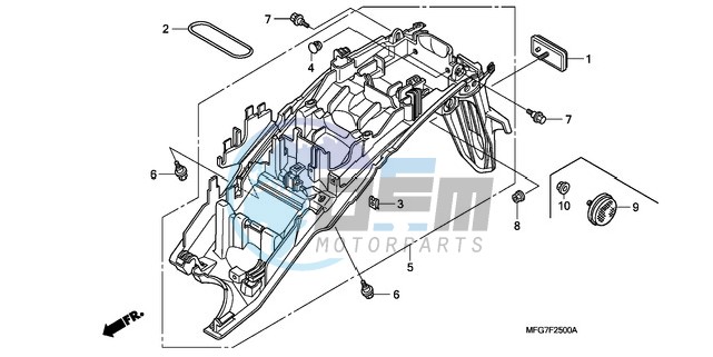 REAR FENDER