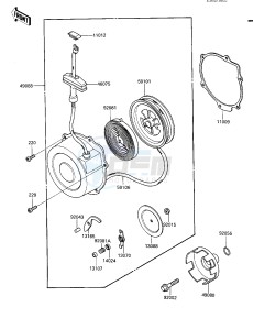 KLT 160 A [KLT160] (A1) [KLT160] drawing RECOIL STARTER