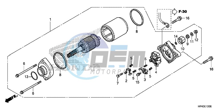 STARTING MOTOR