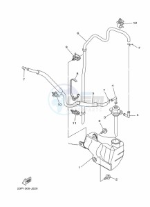 XT1200Z XT1200Z SUPER TENERE ABS (BP87) drawing TANK RECOVERY