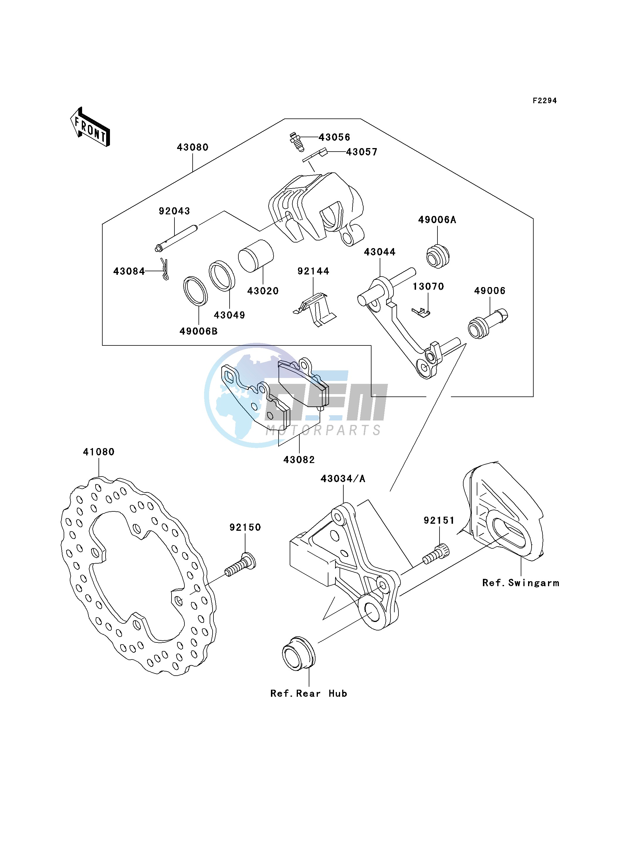 REAR BRAKE