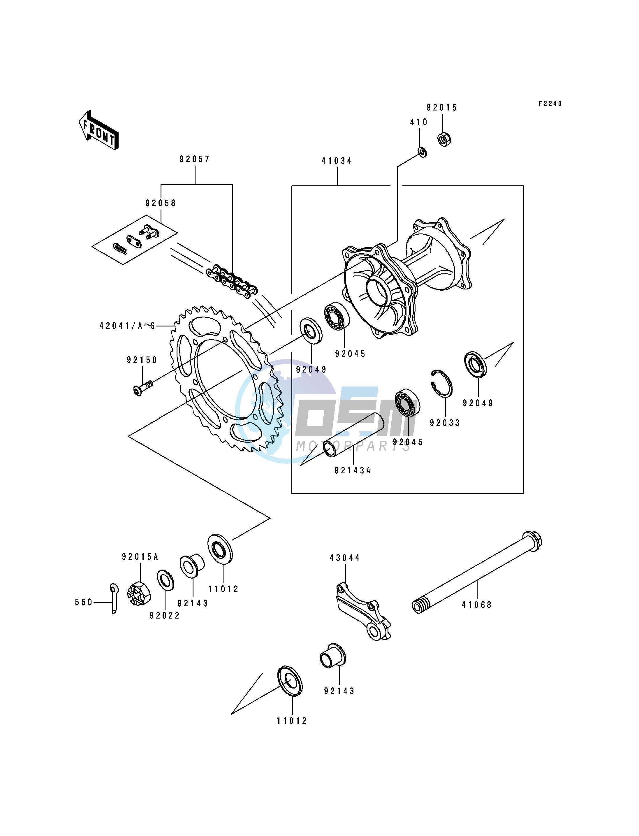 REAR HUB