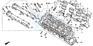 CBF600N drawing CYLINDER HEAD (CBF600S6/SA6/N6/NA6)