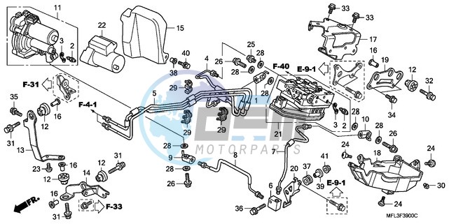 FRONT POWER UNIT/FRONT VA LVE UNIT