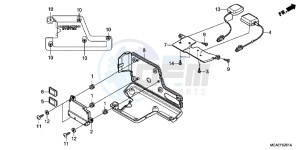 GL1800G GOLDWING 2ED drawing NAVIGATION UNIT (GL1800C/D/E/F/G)