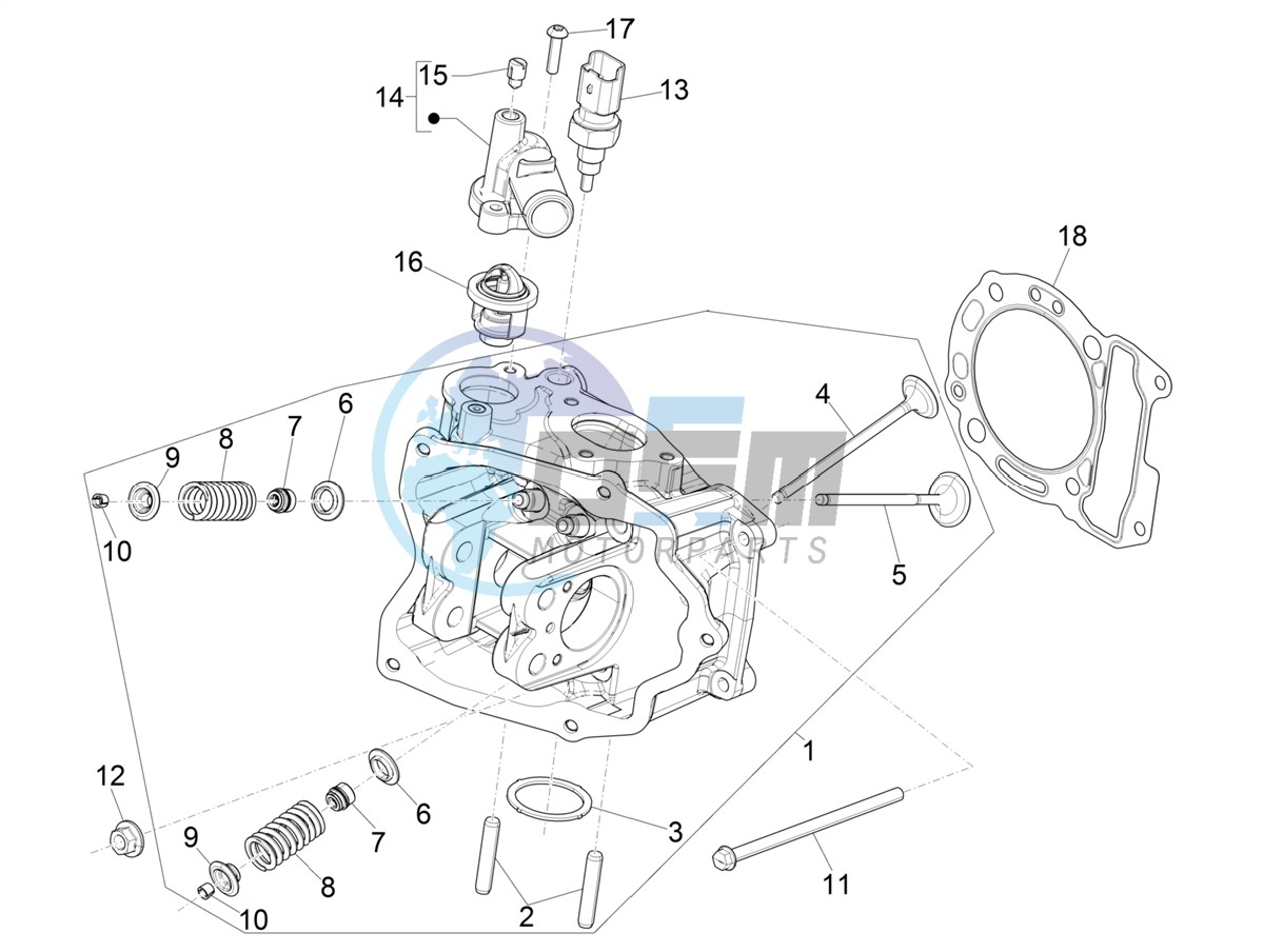 Head unit - Valve