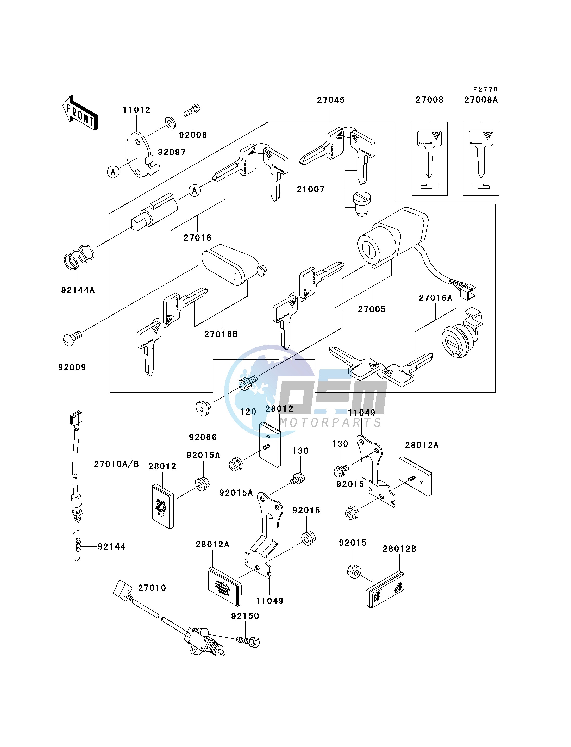 IGNITION SWITCH_LOCKS_REFLECTORS