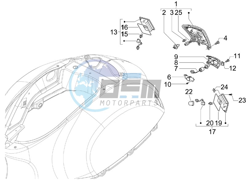 Tail light - Turn signal lamps