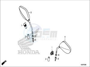 WW125EX2H WW125 E drawing MIRROR