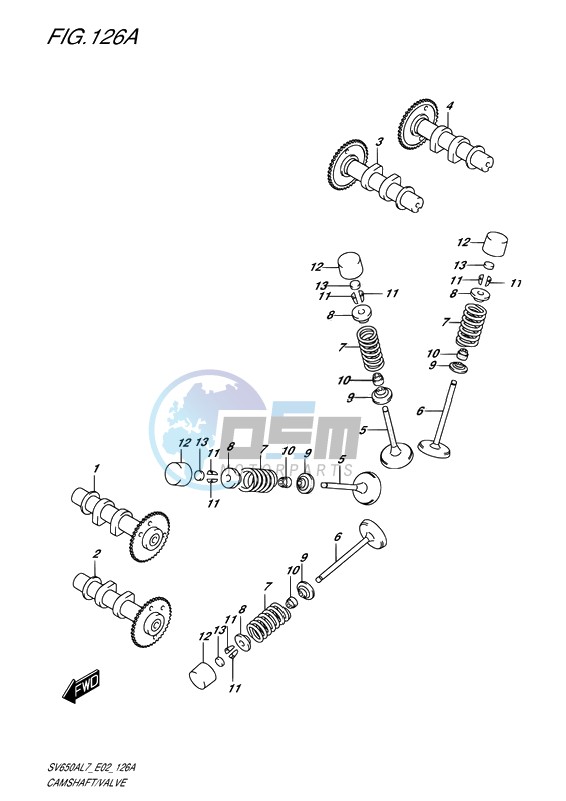 CAMSHAFT-VALVE