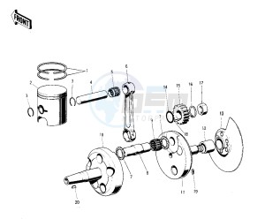 F81 M drawing CRANKSHAFT_PISTON_ROTARY VALVE