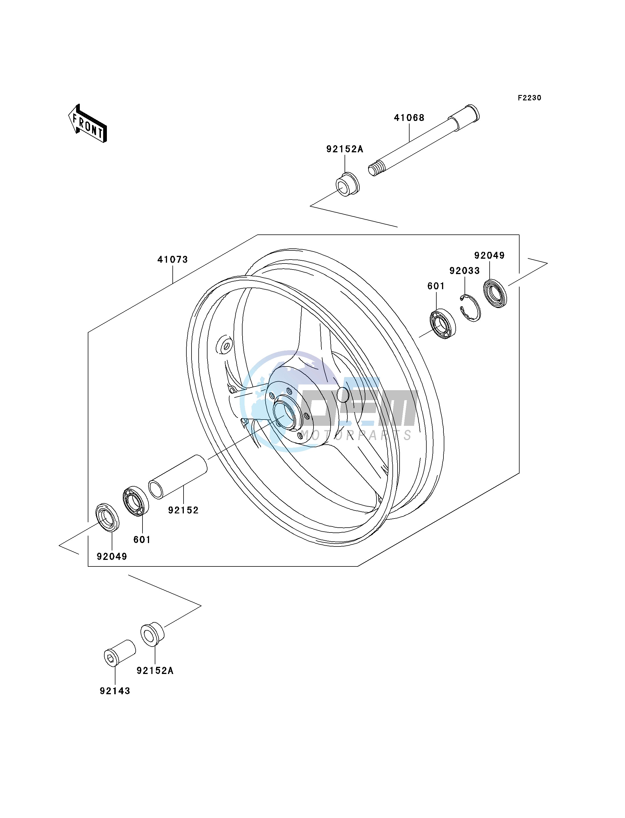 FRONT WHEEL