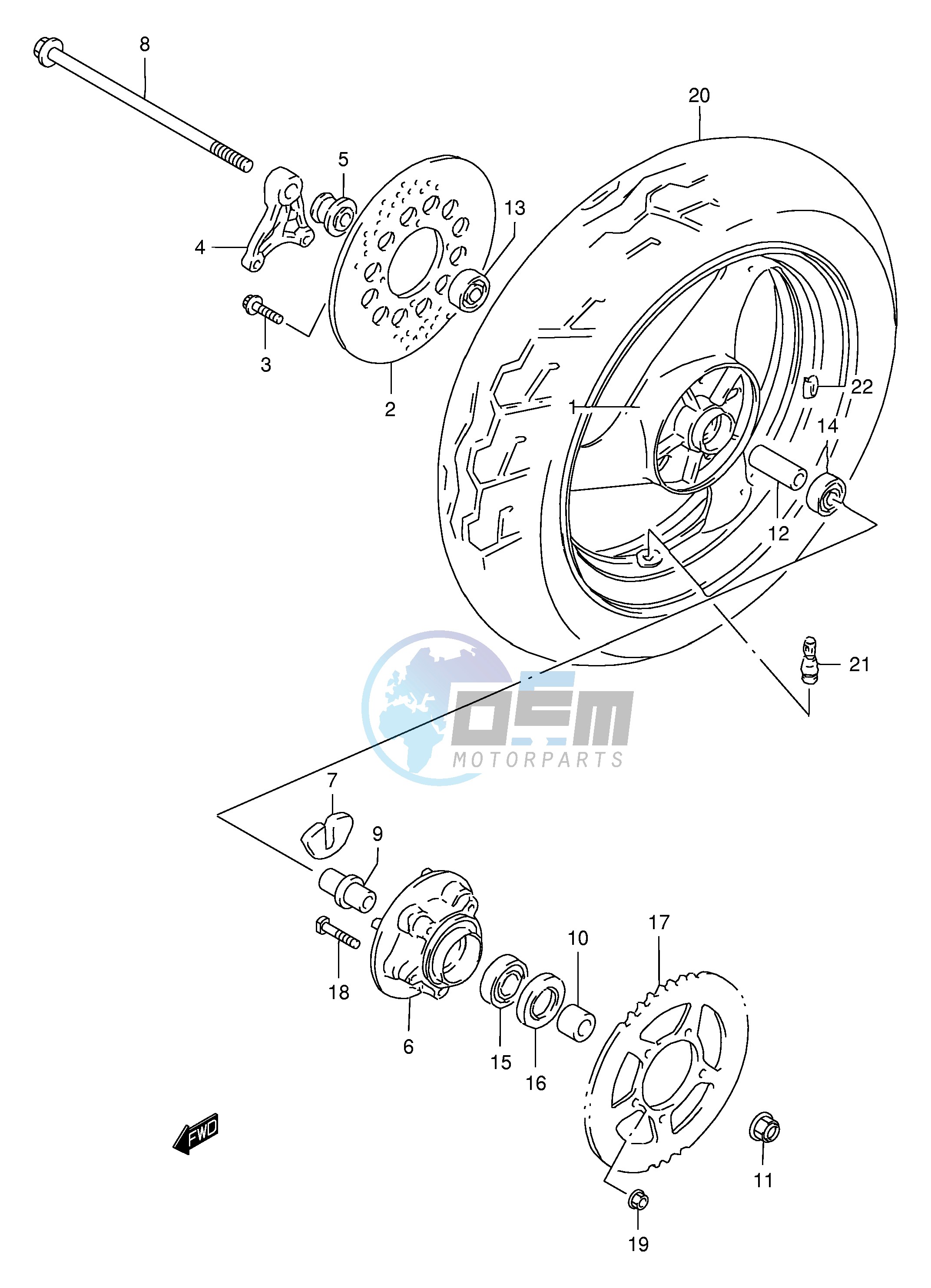 REAR WHEEL