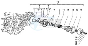 X9 180 Amalfi drawing Driven pulley