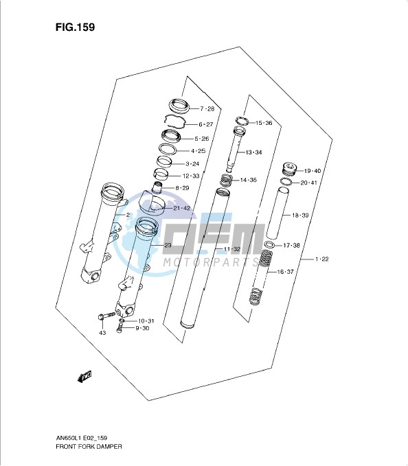 FRONT FORK DAMPER