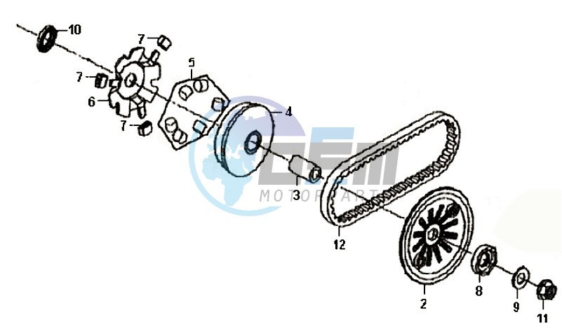 CLUTCH / V BELT