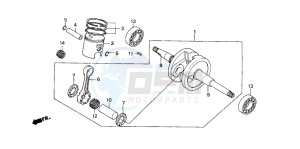 SGX50 drawing CRANKSHAFT/PISTON