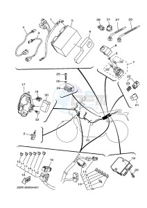 MT09A MT-09 ABS 900 (2DR3) drawing ELECTRICAL 1