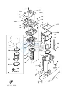 Z150PETOL drawing UPPER-CASING