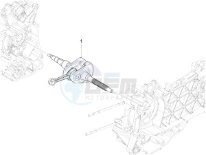 PRIMAVERA 150 4T 3V IE NOABS E3 (NAFTA) drawing Crankshaft