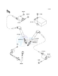 VN800 CLASSIC VN800B6F GB XX (EU ME A(FRICA) drawing Ignition System