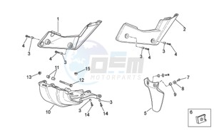 RXV-SXV 450-550 Enduro-Supermotard drawing Central body