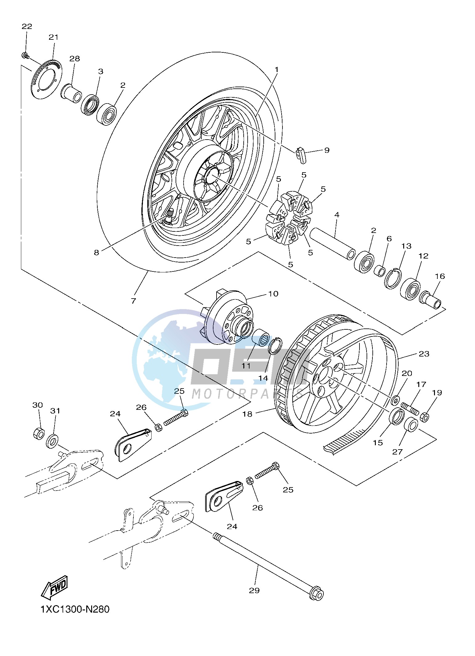 REAR WHEEL