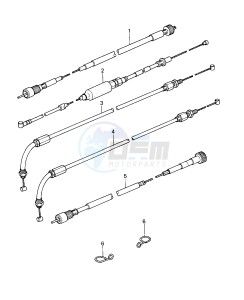 KZ 400 A B (A1-B2) drawing CABLES