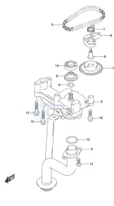 DF 250 drawing Oil Pump