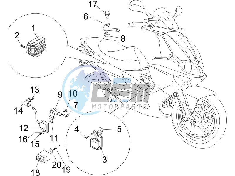 Voltage Regulators - Electronic Control Units (ecu) - H.T. Coil