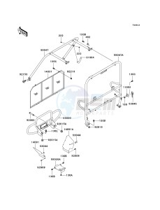 KAF620 G MULE 3000 (G1-G5) MULE 3000 drawing GUARDS_CAB FRAME-- KAF620-G4_G5- -