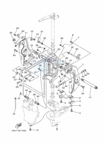 FL225BETX drawing FRONT-FAIRING-BRACKET