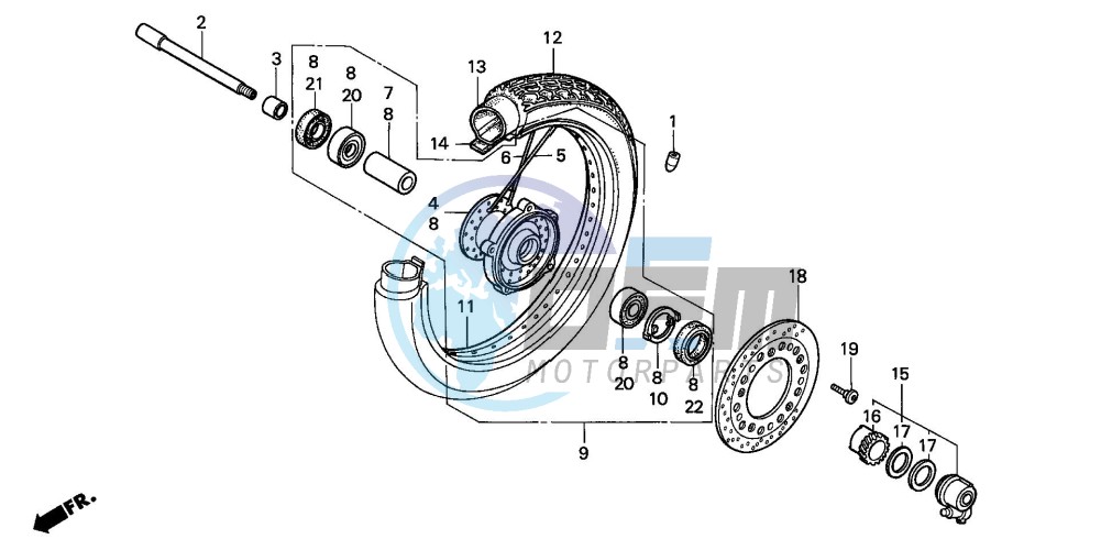 FRONT WHEEL