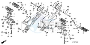 CBF1000AA Europe Direct - (ED / ABS) drawing STEP