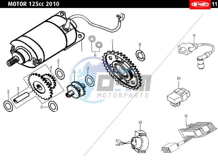 STARTER MOTOR-REGULATOR