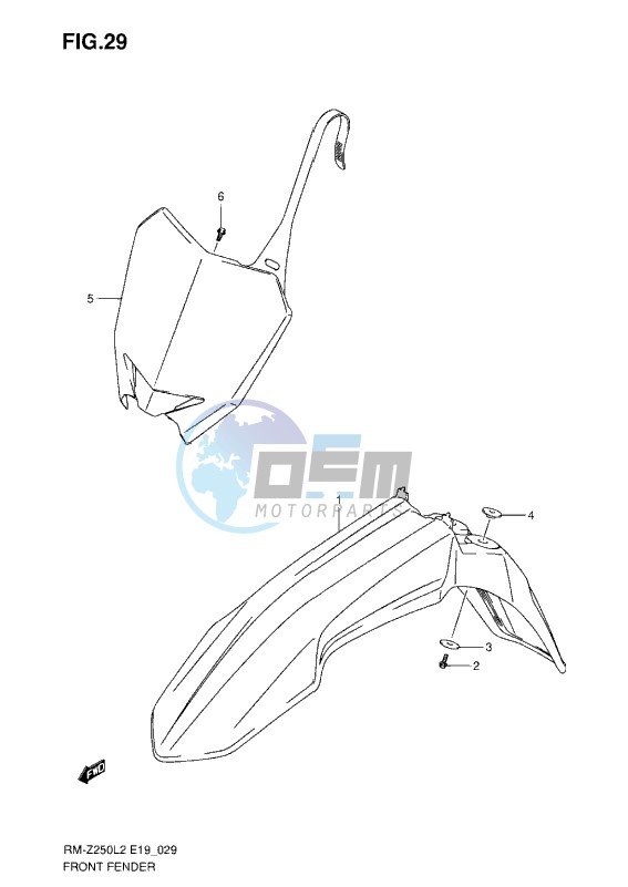 FRONT FENDER L2