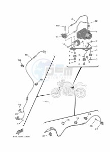 XSR900 MTM890 (BEA1) drawing ELECTRICAL 3