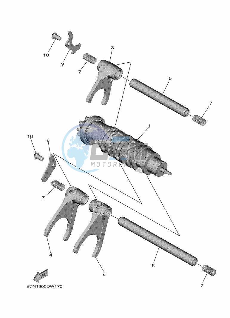 SHIFT CAM & FORK