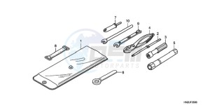 TRX500FAA Europe Direct - (ED) drawing TOOLS